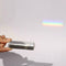 8cm Optical Glass Triple Triangular Prism Physics Teaching V1B1 Light S Spe N8S1