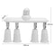 Rotate Universal E27/E26 to 4E27/E26 Lamp Holder Converter Adapter Head A#S