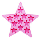 Silicone Fondant Mold Cake Decorating Chocolate Baking Mould Tool DIY Star Pink