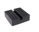 Car Rubber Square Slotted Frame Rail Floor Jack Guard Pad Adapter Repair Tool