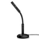 Q12 USB Omnidirectional PC Streaming Speech Mic Desktop Microphone with Stand