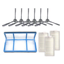 10 Pcs Hepa Filter Side Brush Replacement Vacuum Cleaner Accessories Set For V3