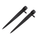 50Pcs Adjustable Water Flow Irrigation Dripper Stake Emitter Spraying System