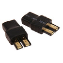 2pcs Wireless Male for Traxxas to T-Plug Deans Style Connector Adapter