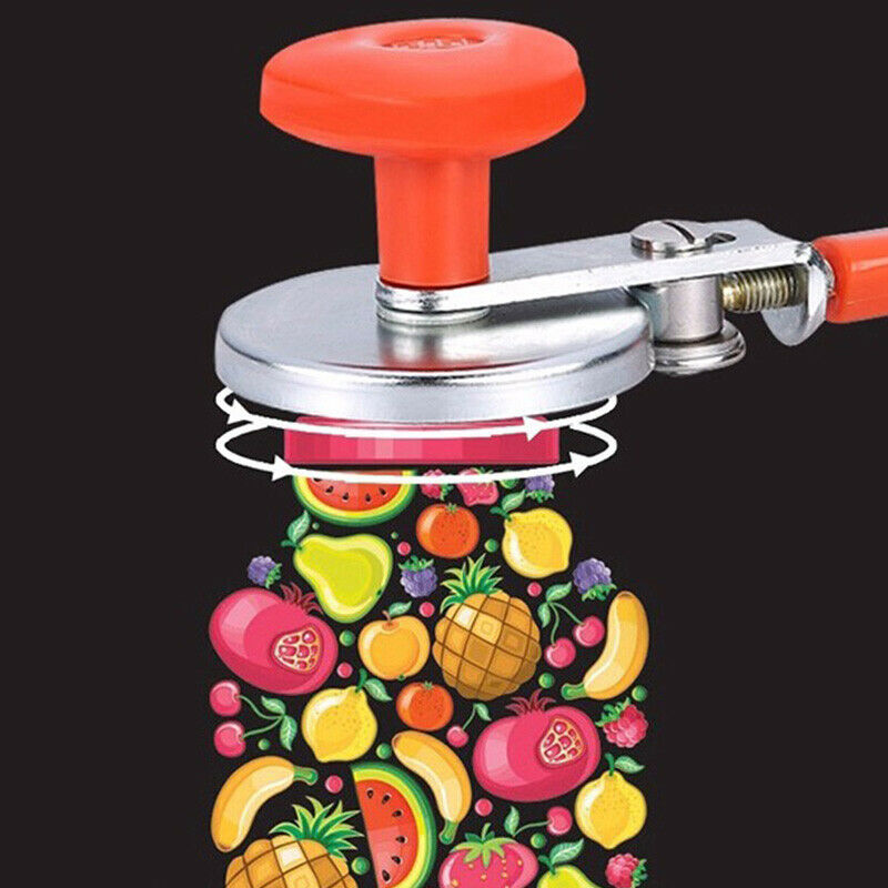 Manual Can Sealer Crimping Device Sealing Glass Cans Beader Manually Seamin