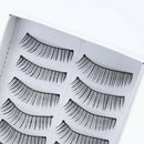 False Eyelashes Realistic Natural Long Nude Look for Three Trees 10 Pairs