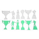 6pcs Wine Glass Cutting Dies Stencils Scrapbooking Embossing DIY Album Card Gift