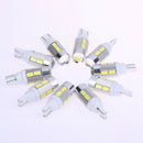 10pcs Car LED Light T10 501 6000K 10SMD 5630 Canbus Error Free Wedge Lamp Bulb