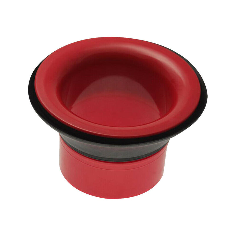 Drum Head Accesory Bass Enhancer for Drum Set Kit Replacement Parts - Red