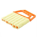 Microfibre Venetian Blind Brush Window Air Conditioner Duster Dirt Clean Cl