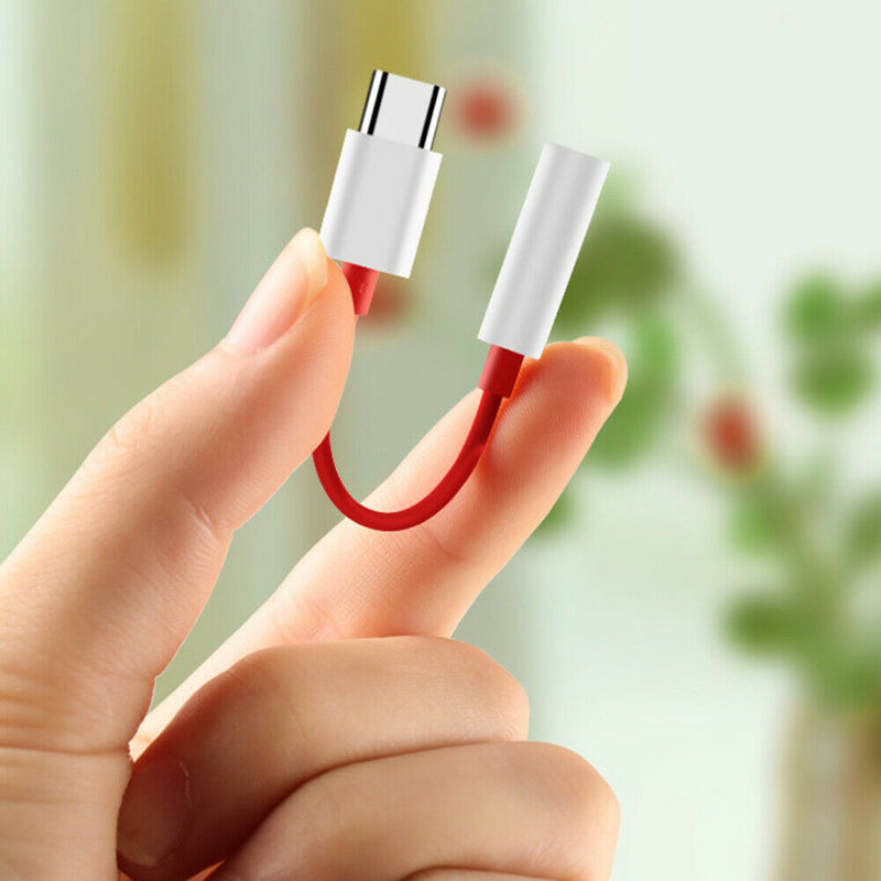 3.5mm To Earphone Jack Audio AUX Connector Adapter Cable  For OnePlus 6T 7 Pro