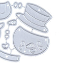 Christmas Snowman Metal Cutting Dies Craft dies for Scrapbooking DIY card mak 3C