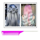 3x Highlighting Hair Combs Rat Tail Comb Anti Static Fine-tooth Heat Resistant