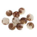 10x Lotus Flower Prayer Loose Beads Bodhi Seed Beads Jewelry Making Findings