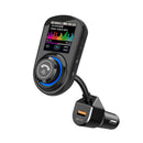G45 Bluetooth Handsfree Car Kit FM Transmitter MP3 Player QC3.0 USB Charger