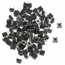 100 Pcs 6 x 6mm x 4.3mm Panel PCB Momentary Tactile Tact Push Button Switch