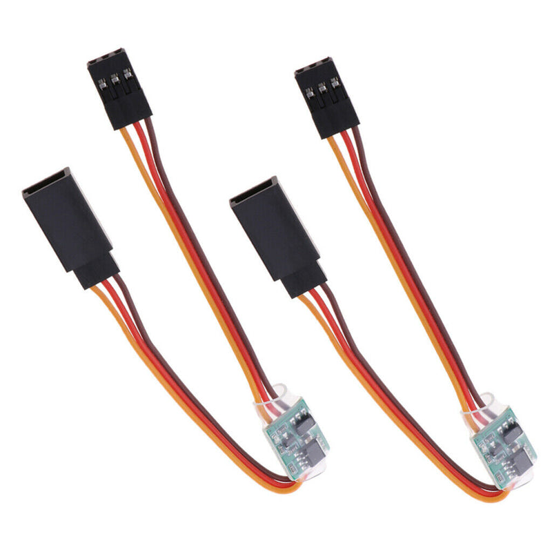 2 Pcs RC Servo Signal Reverser Rotation Inverter  For For JR