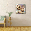 5D DIY Full Drill Diamond Painting Dog Animal Cross Stitch Embroidery Kit