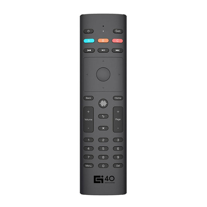 G40S 2.4GHz Wireless Air Mouse Voice Remote for PC Projector Android TV Box A