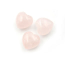 1Pc Natural Quartz Heart Shaped Pink Crystal Love Healing Gemstones Collection F