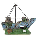 Aquarium Ornament Wreck Boat Sunk Ship Shipwreck Fish Tank Cave Decor
