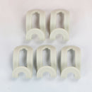 5Pcs Mini Plastic Non-slip Clothes Hanger Home Easy Hook Closet Organizer M&O
