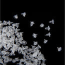 5X(500 Clear Rubber Bullet Clutch Earring Safety Backs Ear Nuts Earring Ke N3E2)