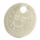 Car Spark Plug Gage Currency-type 0.6-2.4mm Coin-type Caliber Measuring Tool