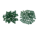Set Of 100 Greenhouse  Clips W/ Corner