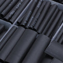 320pcs 9 Size Black Heat Shrink Tube Sleeving Wrap Wire Kit 2:1