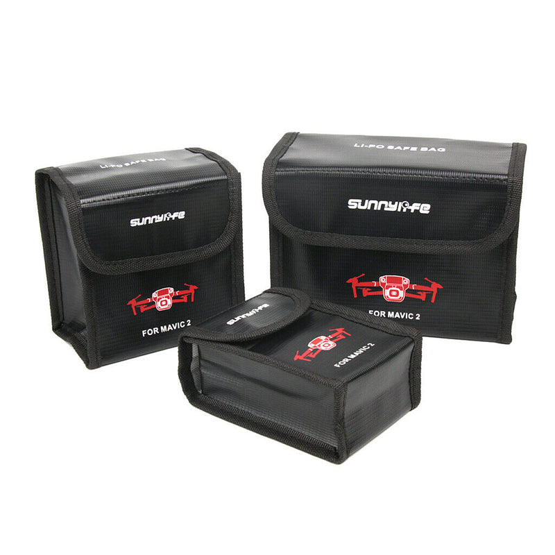 Fireproof Explosion-Proof Lipo Safe Bag Sack for DJI Mavic 2 Drone Battery