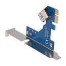 PCI-E To Dual PCI Riser Card Extender Desktop PCI Express Expansion Adapter A