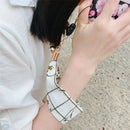 Wrist Lanyard Phone Strap Mobile Straps and Wrist Band Silk Sling Hook 50x4.5 cm