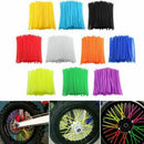 36x Wheel Spoke Wraps Kit Rims Skins Cover Guard Protector Motocross Dir TKK