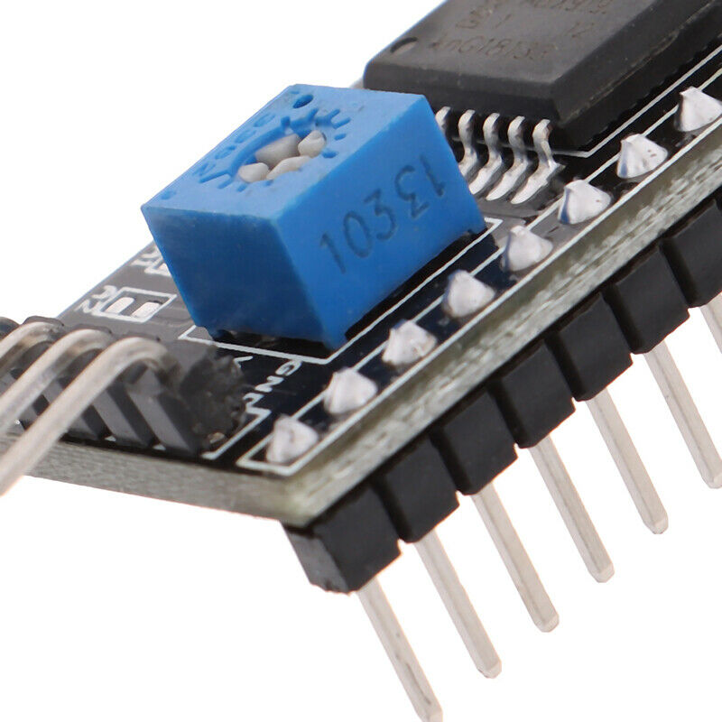 1Pc Arduino IIC I2C TWI SPI Serial Interface Board Port 1602  2004 LCD Ad Jf