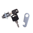 Home hardware 2 Keys Cam Lock Cabinet Mailbox Drawer Cupboard Lock  OZ