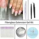 Major Dijit 5Pcs/Set Nail Extension Fiber Set Acrylic Fiber Nail Gel Extend