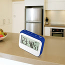 Portable LCD Digital Home Kitchen Cooking Timer Count-down Clock Alarm -Blue