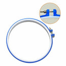 6 Pieces Embroidery Hoops Cross Stitch Hoop Embroidery Circle Set for DIY A D6Z1
