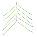 10 Pieces Luminous Balances Stainless Steel Anti  Booms Fishing Parts