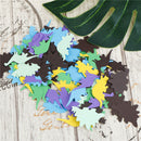 100pcs Multicolor Confetti Dinosaur Paper Confetti Wedding Birthday PartyDecorp8