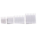 4pcs Aluminum Heatsink Radiator Cooler Kit for Raspberry Pi 4B with Sti TES