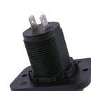 Waterproof Car Motorcycle Dual USB Charger 3.1A USB Socket for Phone Tablet