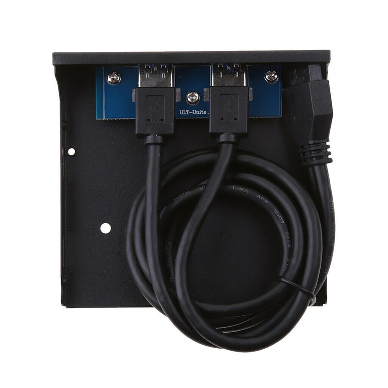 1 Piece Two USB 3.0 Connection Front Panel 3.5 "floppy Disk Drive Space