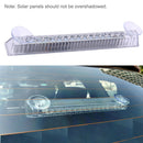 20cm 16LEDs Car Solar Warning Light Anti-theft Emergency Flashing Strobe