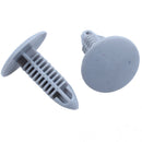 30 Pieces Plastic fastening screws Gray Flange Fender Bumpers Clips For 6mm