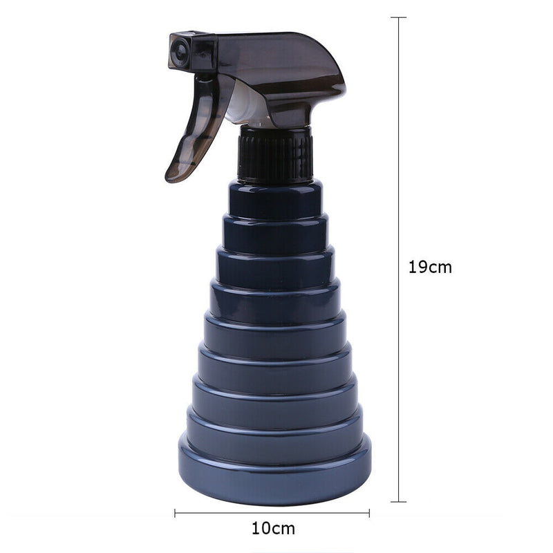 400ml Hair Spray Empty Bottle Mist Sprayer Salon Barber Styling Tool (Grey) A