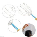 Stainless Steel Head Neck Scalp Scratch Massager Manual Massage Stress Release M