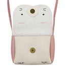 5X(Little Girl Purse Cute Rabbit Shoulder Bag Mini Crossbody Satchel(white M8L2)