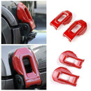2Pcs/set Car Hood Lock Buckle Latch Bracket Trim For 2020 Gladiator JT Jeep E7J1